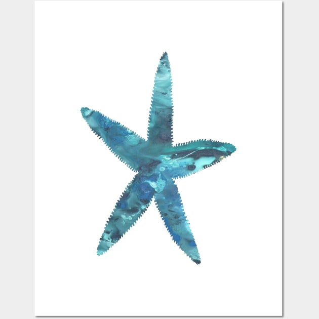 Starfish Wall Art by BittenByErmines